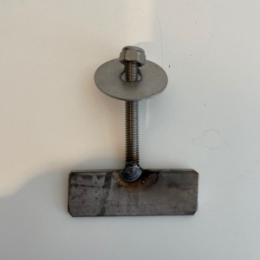 Tee-bolt 8 mm - gevind 7 cm